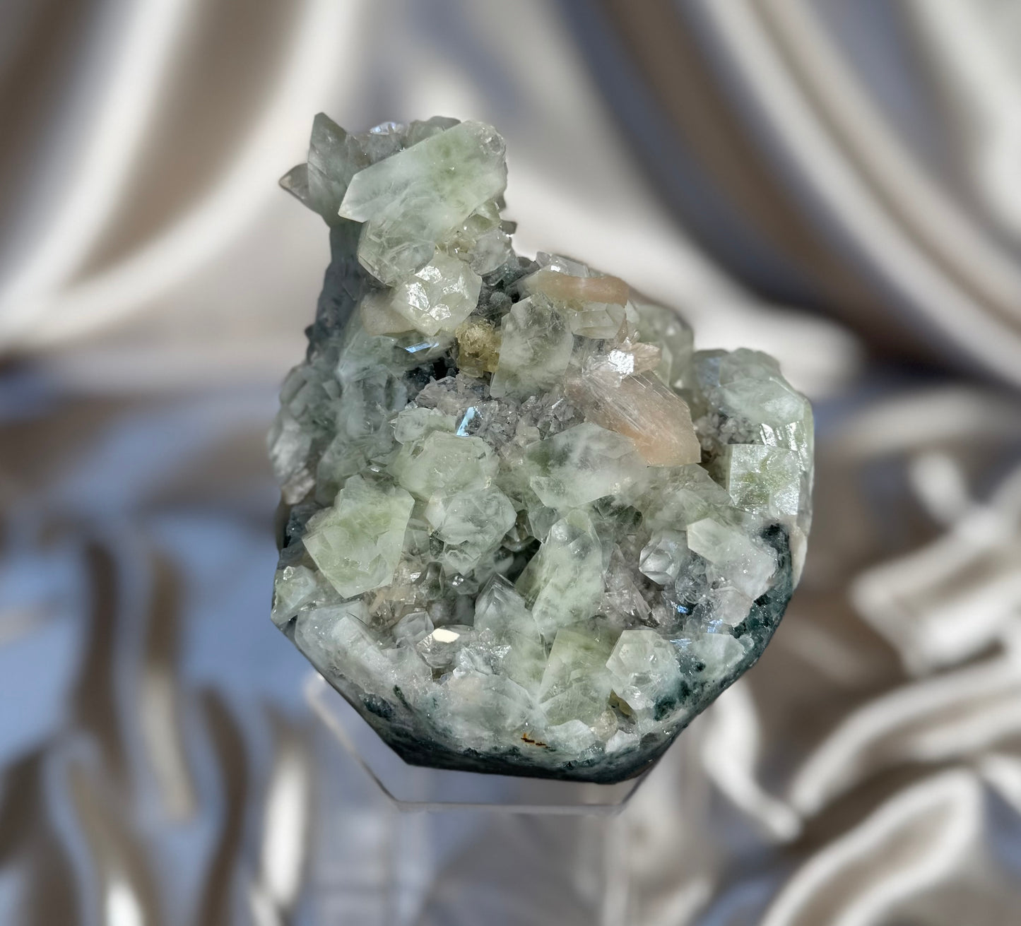 ‘Ivy Thorn’ Pointed Green Apophyllite C