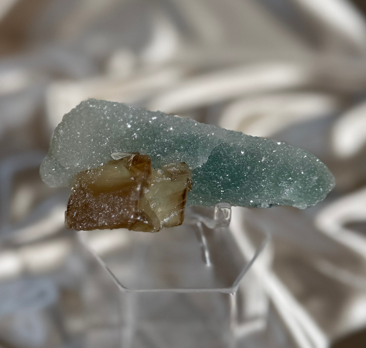 Celadonite Included Calcite