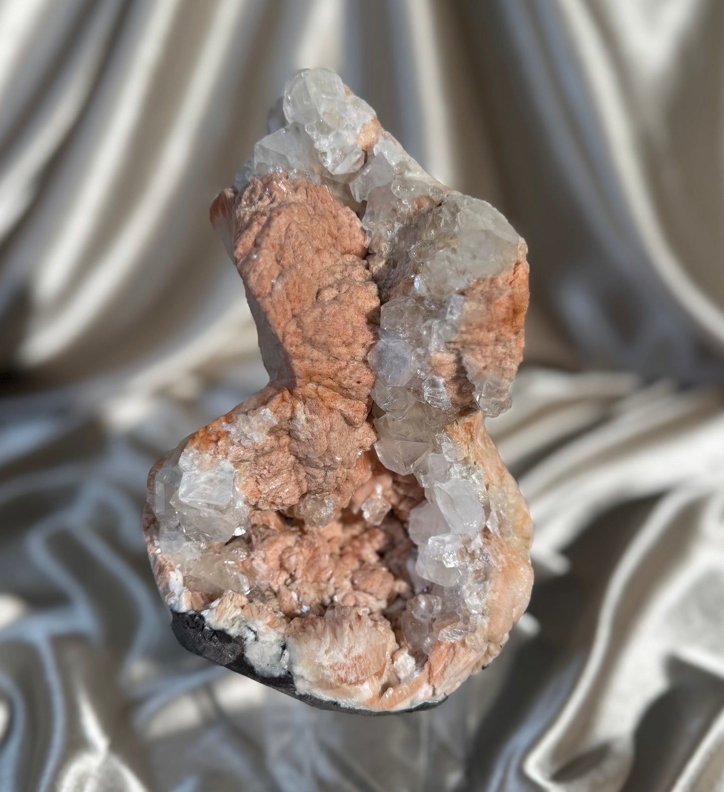 Stilbite with Apophyllite
