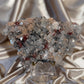 Red Heulandite on Diamond Apophyllite B