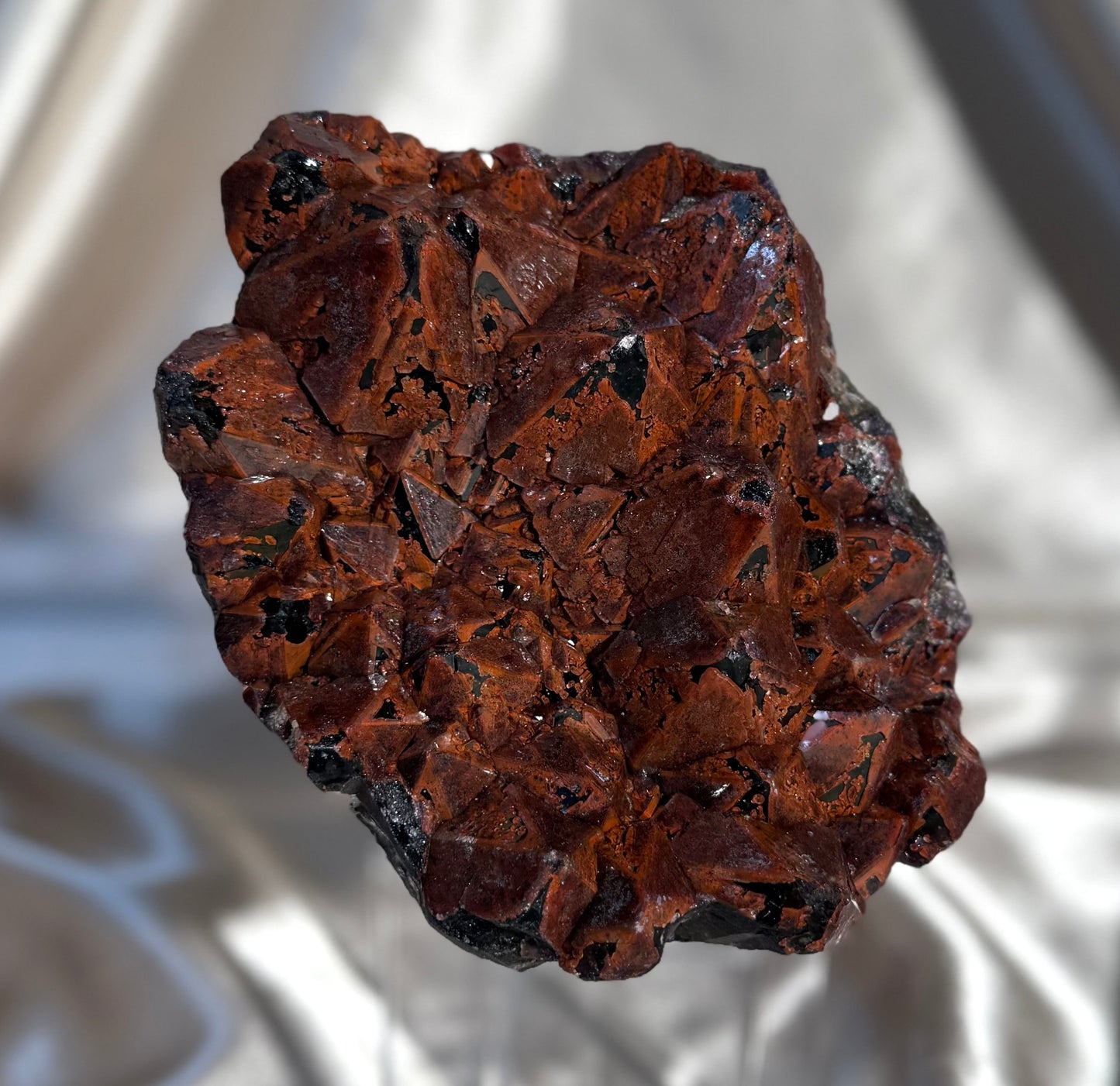 ‘Dragons Breath’ Hematite Capped Amethyst F