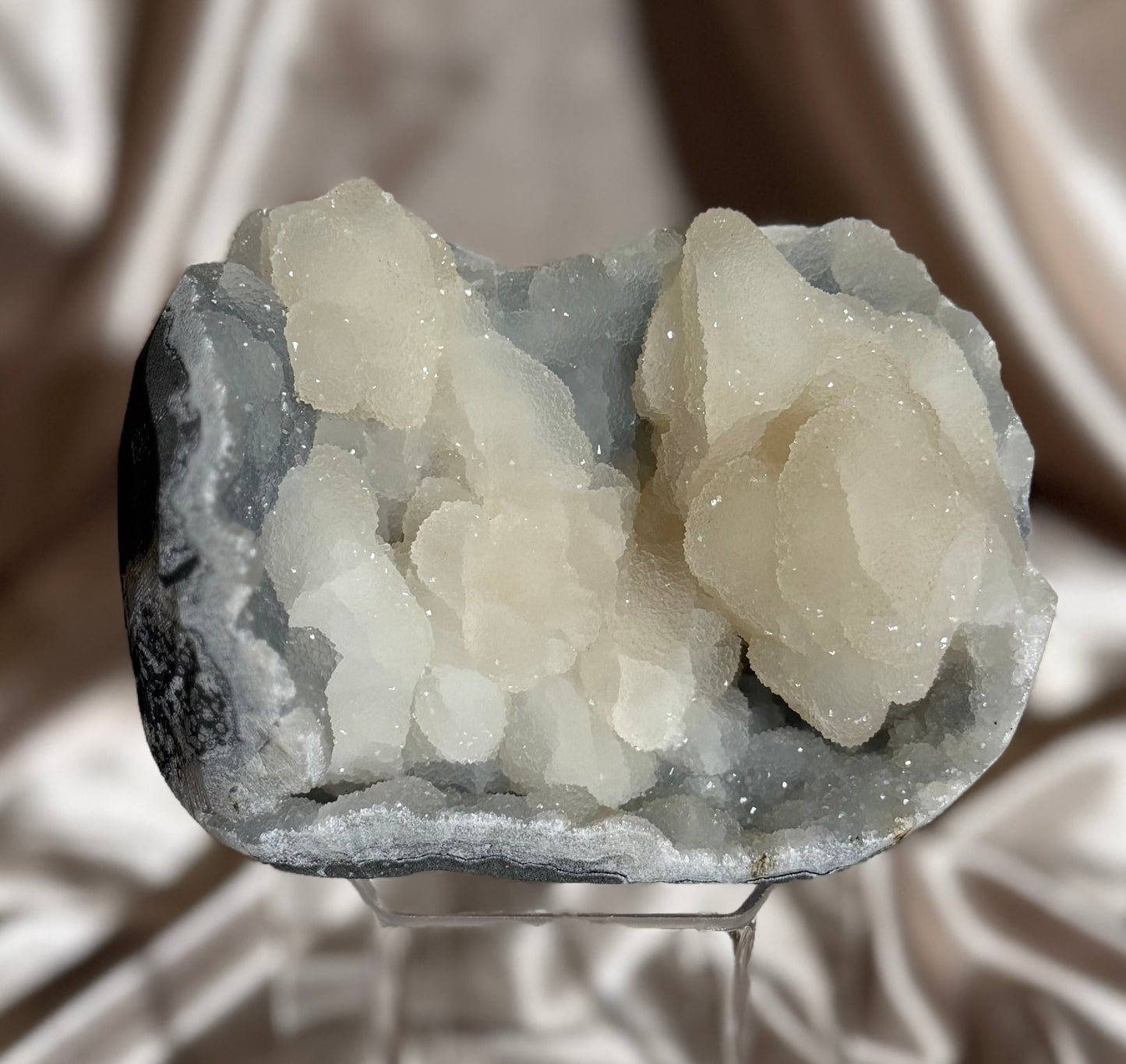 Chalcedony Coated Calcites