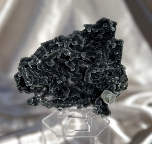 Black Chalcedony Stalactites H