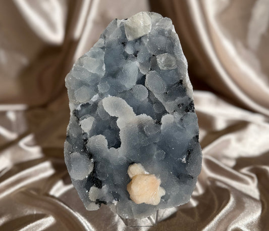 ‘Midnight Mist’ Chalcedony with Calcite