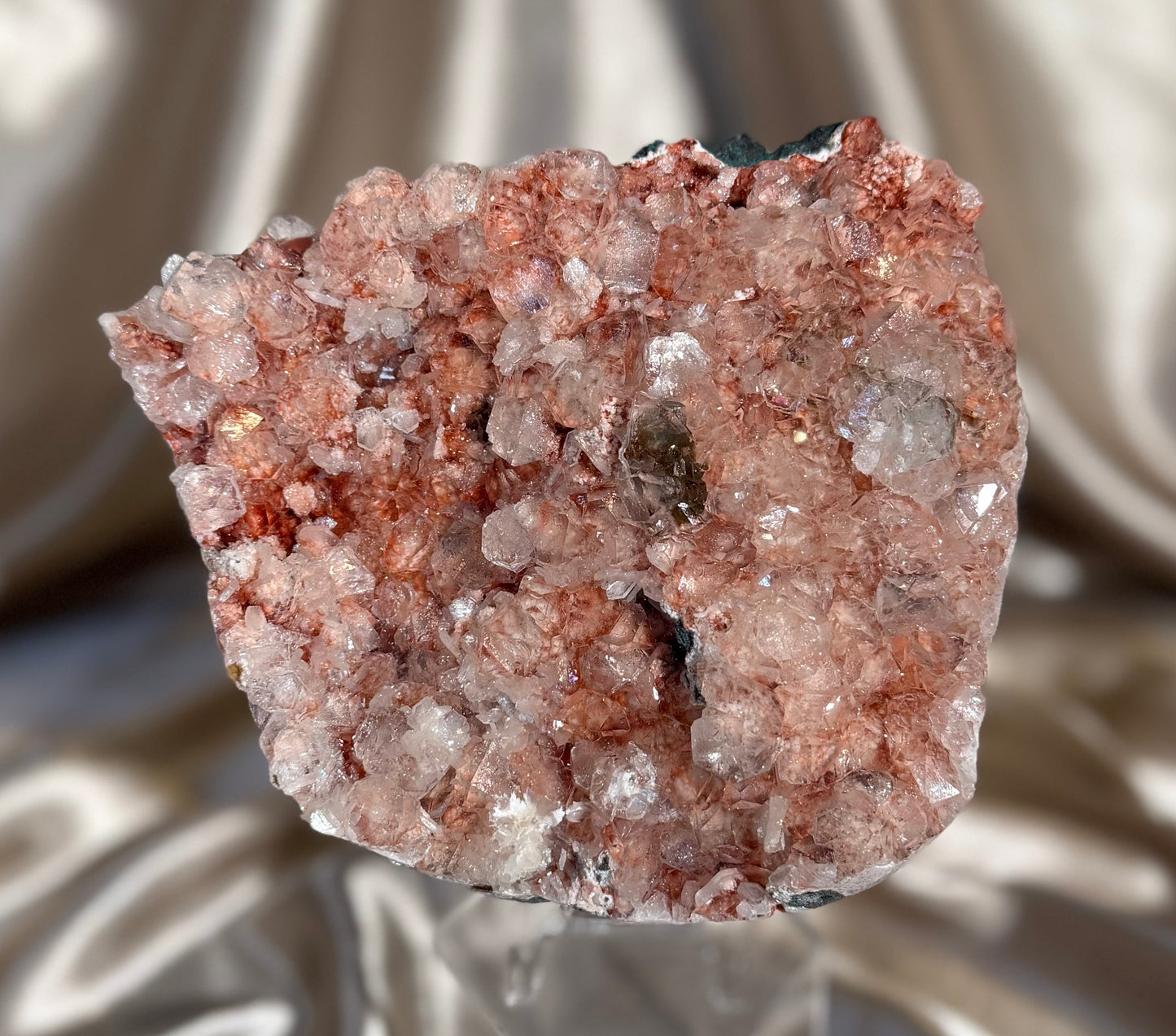 ‘Strawberry Swirl’ Hematite Apophyllite H