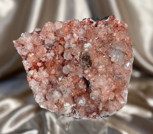 ‘Strawberry Swirl’ Hematite Apophyllite H