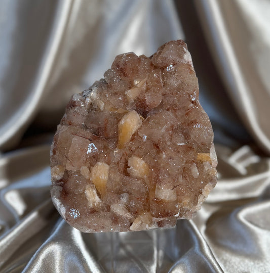 Sugary Hematite Included Apophyllite A