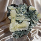 ‘Lemon Blossom’ Green Apophyllite with Yellow Stilbite C