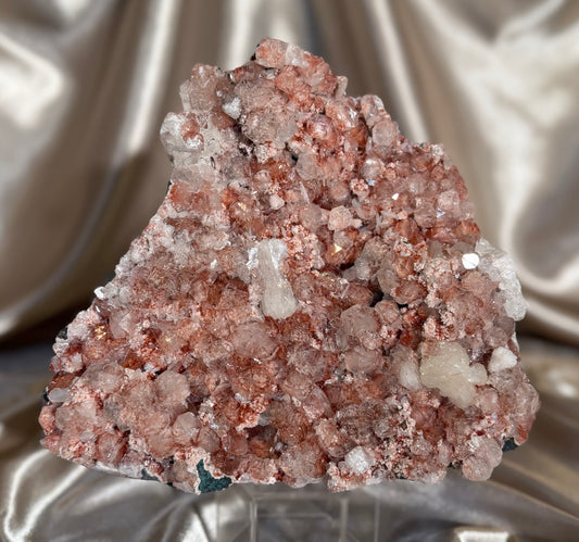 ‘Strawberry Swirl’ Hematite Apophyllite K