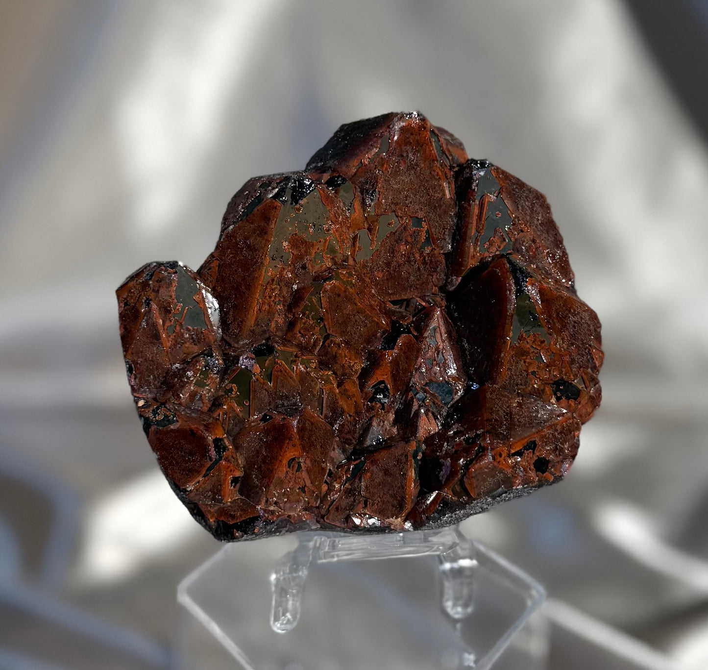 ‘Dragons Breath’ Hematite Capped Amethyst J