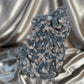 Blue chalcedony with Phantom Stilbite