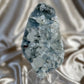 Blue Chalcedony with Apophyllite B