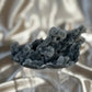 “Frosted pocket” Black chalcedony C