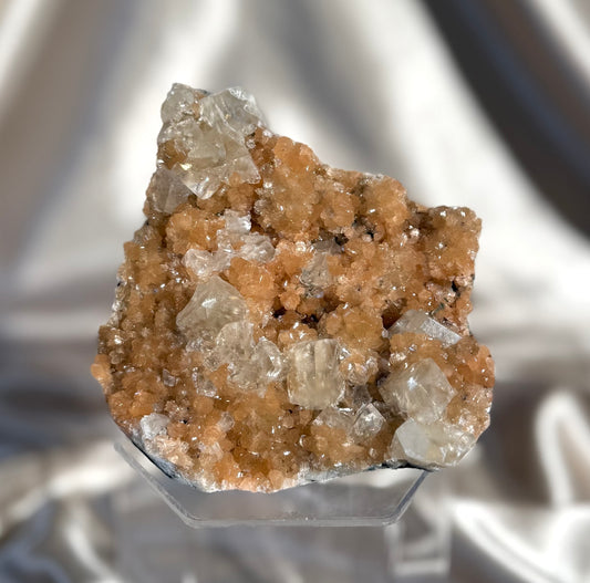 Stellerite with Calcite G
