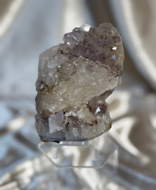 Amethyst with Calcite A