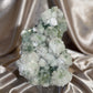 ‘Pistachio Crunch’ Green Apophyllite on Mordenite D