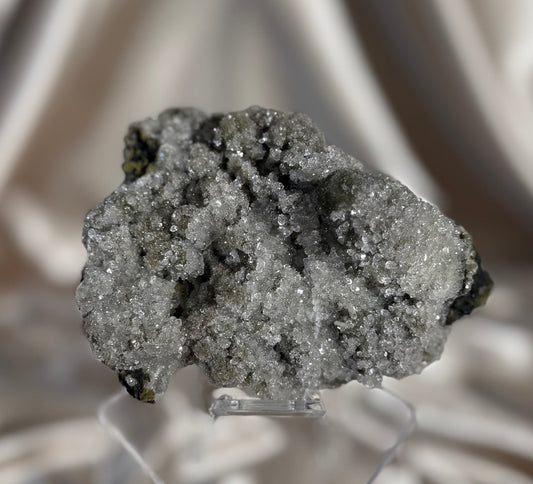 ‘Fairy Moss’ Green Coated Calcite G