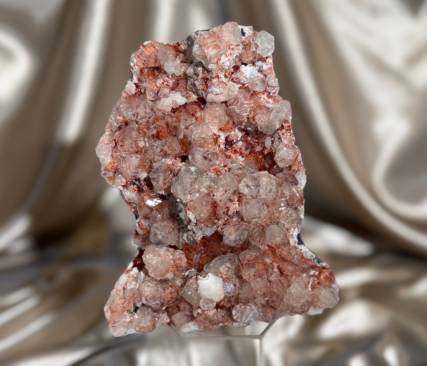 ‘Strawberry Swirl’ Hematite Apophyllite C