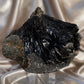 Black Calcite on Micro-Heulandite