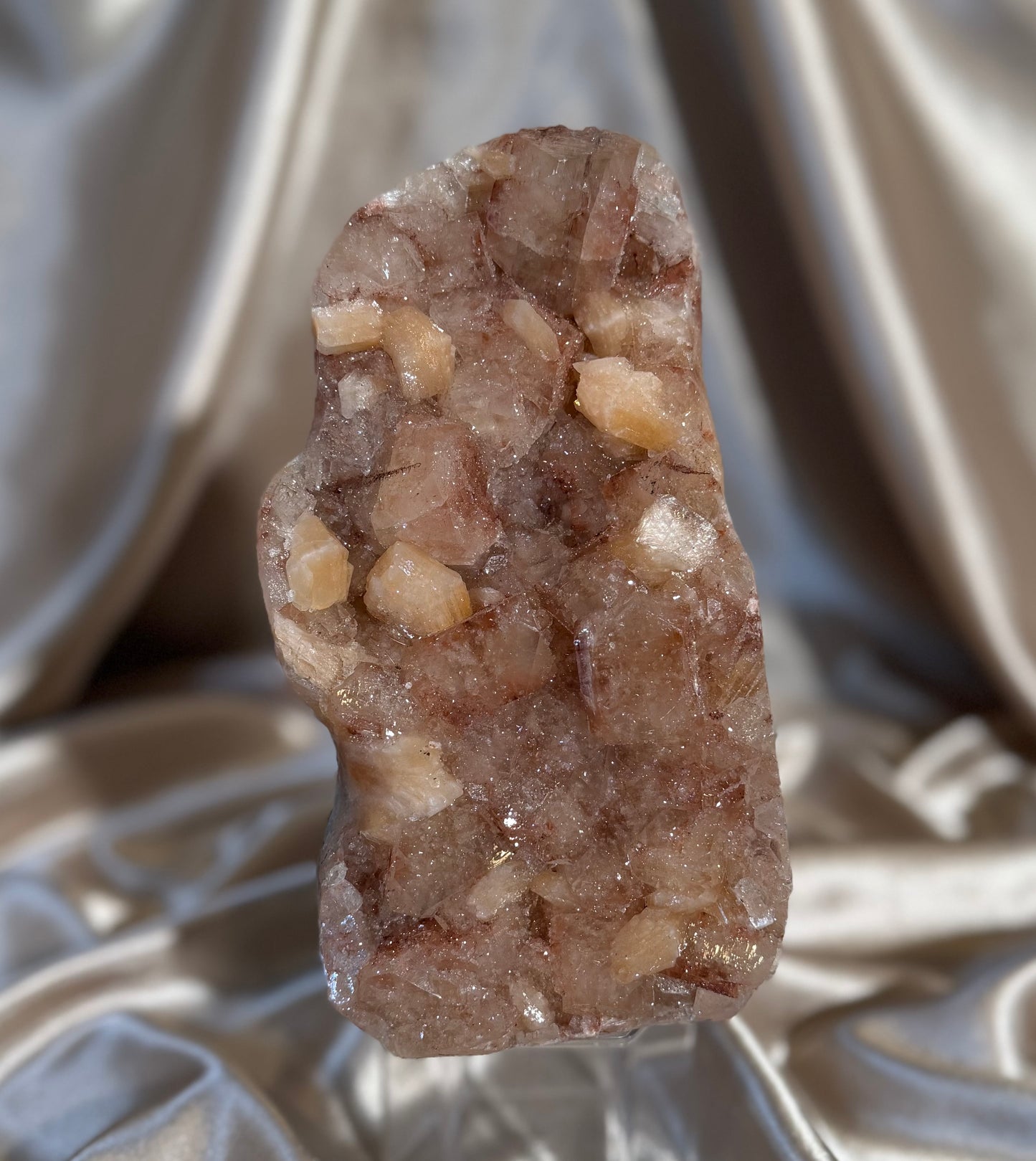 Sugary Hematite Included Apophyllite C