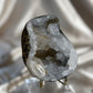 Calcite and Botryoidal Flourite on Quartz