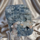 Blue Chalcedony with Apophyllite H