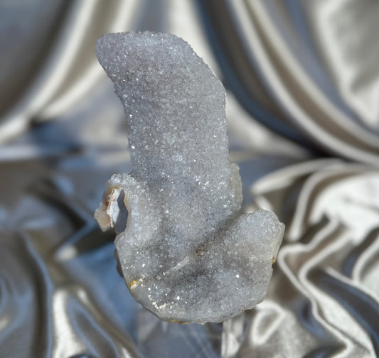 Calcite Stalactite Coated in Quartz
