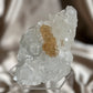 Honey Calcites on Pointed Apophyllite