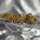Micro Calcite on Green Chalcedony A