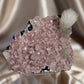 Mesolite on Pink Heulandite & Green Apophyllite D