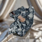 Navy Blue Chalcedony with Apophyllite A