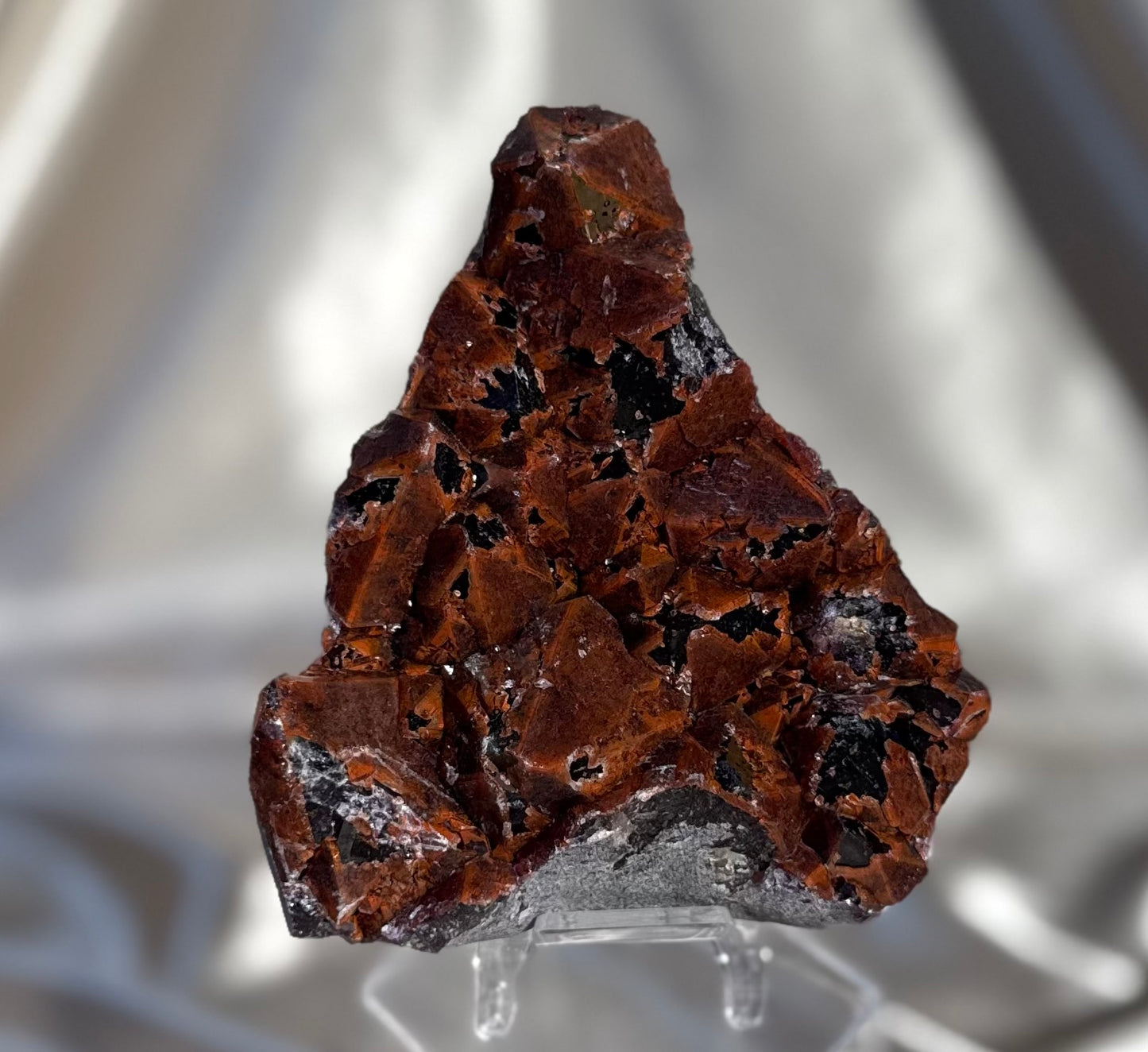 ‘Dragons Breath’ Hematite Capped Amethyst L