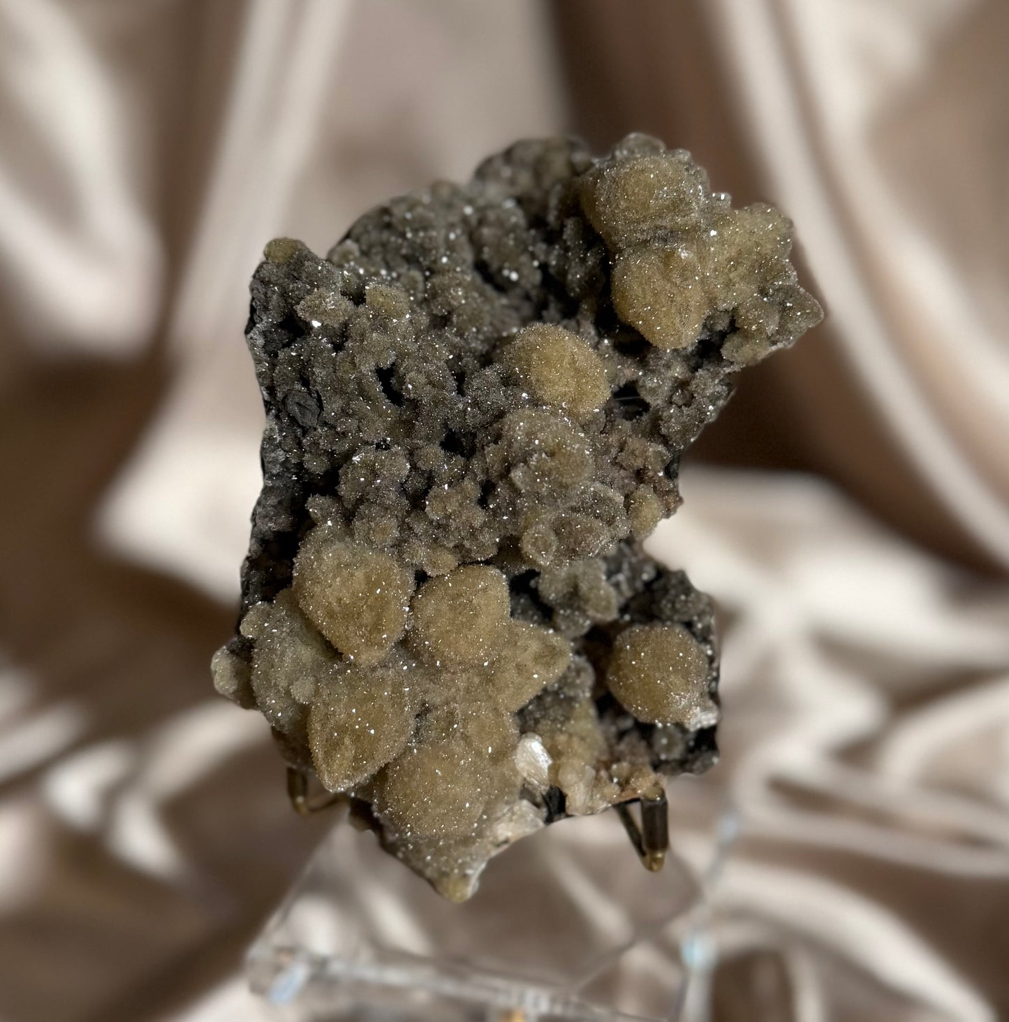 ‘Storm Cloud’ Micro-Heulandite Coated Calcite A