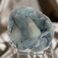 Blue Chalcedony with Coated Calcite