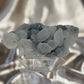 “Frosted pocket” Black Chalcedony L
