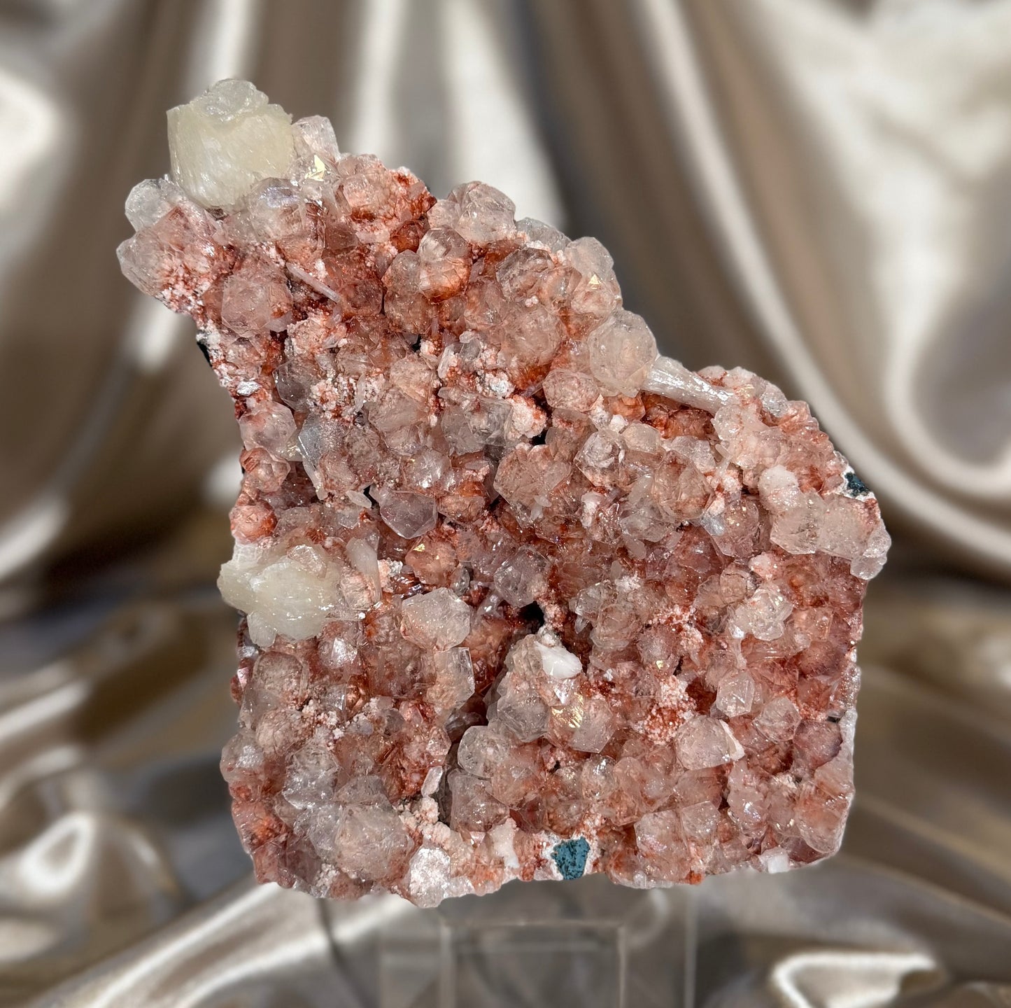 ‘Strawberry Swirl’ Hematite Apophyllite I