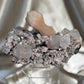 Pink Chalcedony with Calcite
