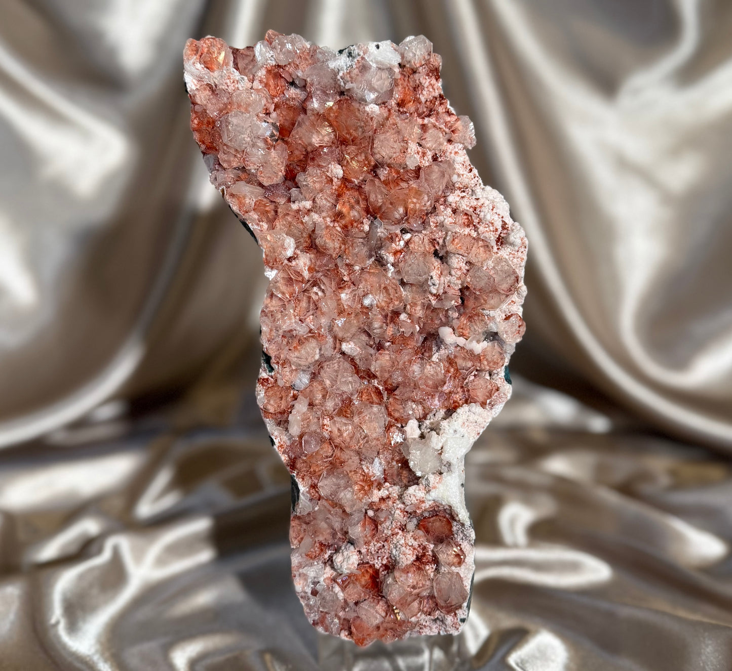 ‘Strawberry Swirl’ Hematite Apophyllite L