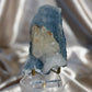 Calcite on Blue Quartz