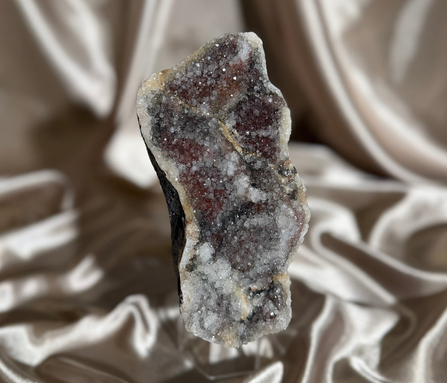 Quartz Coated Hematite Amethyst A