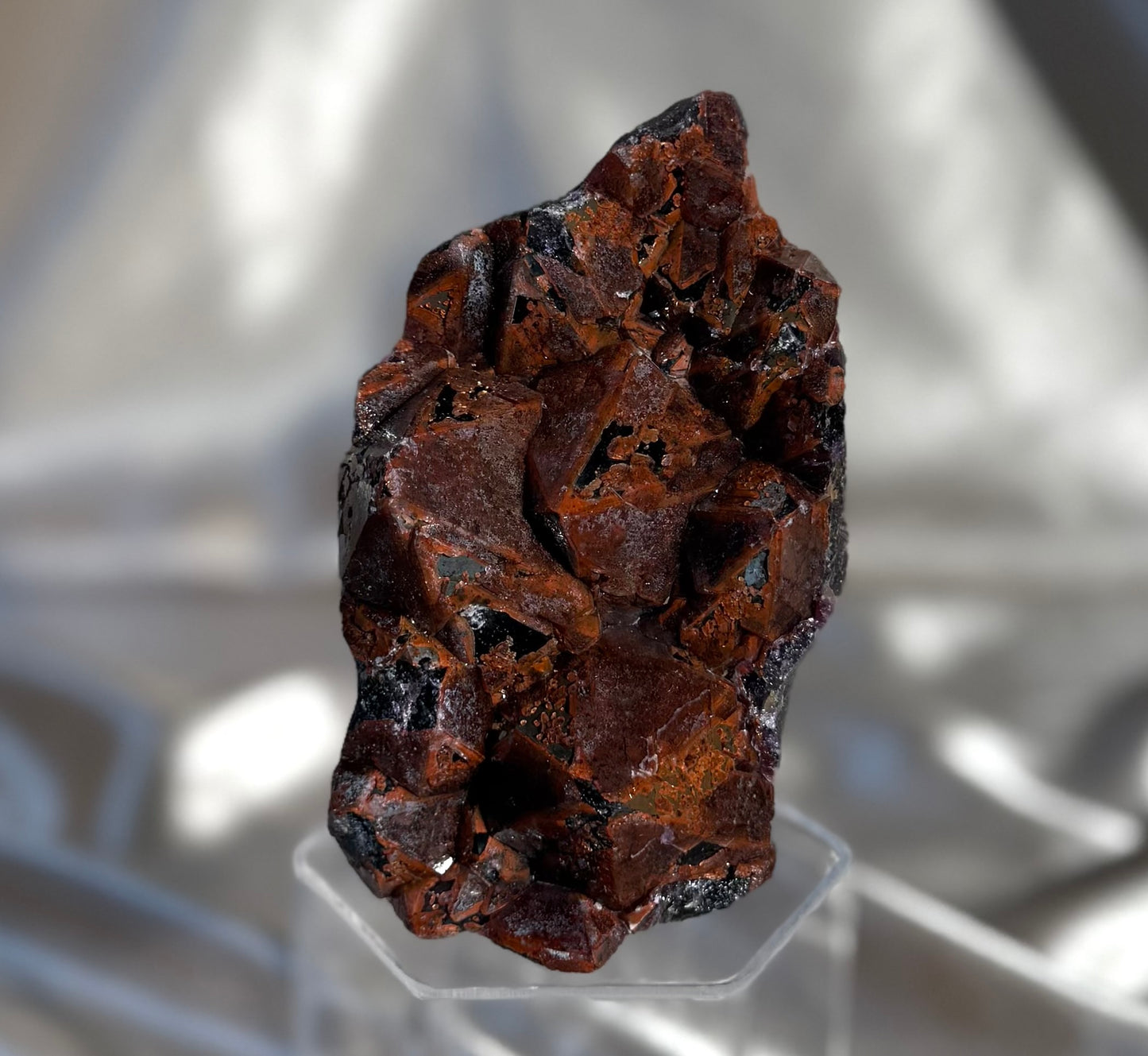 ‘Dragons Breath’ Hematite Capped Amethyst G