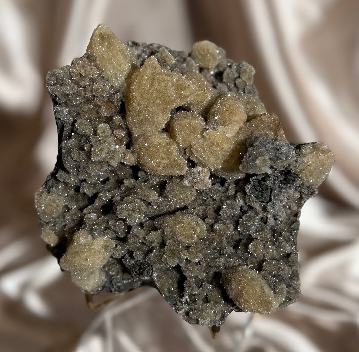 ‘Storm Cloud’ Micro-Heulandite Coated Calcite B