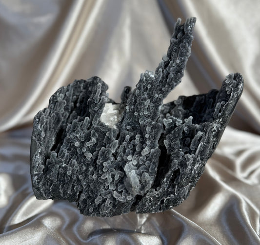 Black Chalcedony Stalactites K