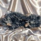Apophyllite on Blue Chalcedony H