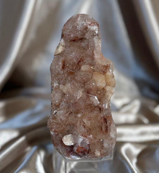 Sugary Hematite Included Apophyllite B