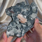 Navy Blue Chalcedony with Apophyllite A
