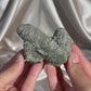 ‘Fairy Moss’ Green Coated Calcite E