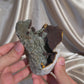‘Toadstool Pocket’ Gyrolite on Green Chalcedony B