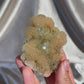 Sugary Stilbite with Green Apophyllite H