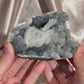 Blue Quartz Coated Calcite